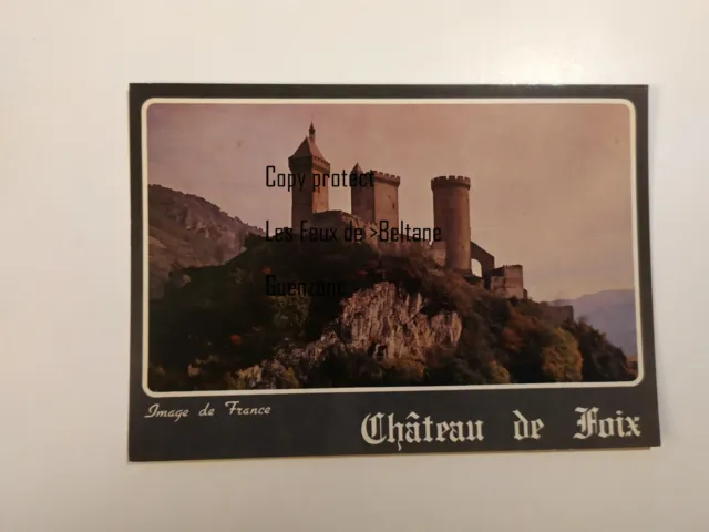 CHATEAU DE FOIX   carte postale postcard