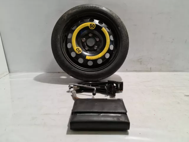 Ruota di ricambio Audi A3 16" con jack manuale proprietari kit strumenti 2007 8P MK2 PRODUTTORE DI APPARECCHIATURE ORIGINALI 1K0601027F