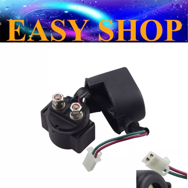 2 Wire Female Plug 12 Volt STARTER RELAY SOLENOID 43CC 47CC 49CC MINI CHOPPER