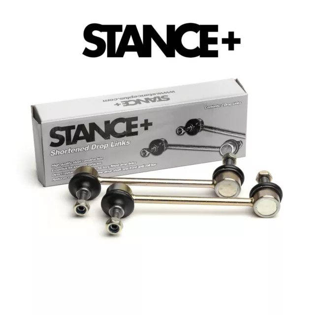 Stance + kurze/verkürzte vordere Drop Links für (VW Fox 5Z) 160 mm (M10x1.5) DL19