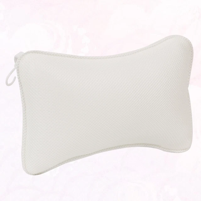 Almohada de baño bañera remojo suave impermeable cuello cojín SPA