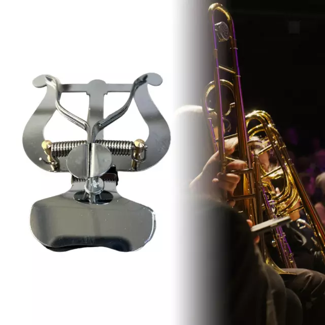 Trompette Marching Clamp-on Lyre Clamp Partition Clip Stand Instrument  Holder Trompette Marching Lyre