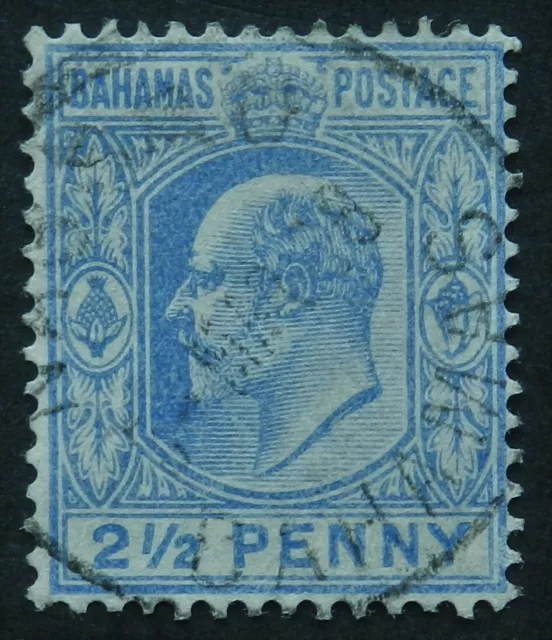 Bahamas 1907 2½d  wmk Crown CA SG 73 Used cat £26