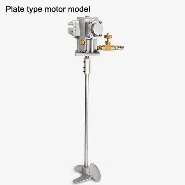 Pneumatic Mixer 5-gallon Lifting Industrial Paint Mixer Powerful Motor Head 30 L