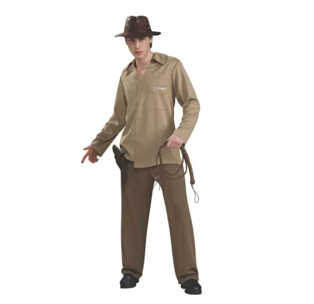Rubie's - Indiana Jones Adult Costume/Fancy Dress/Halloween **Brand New**