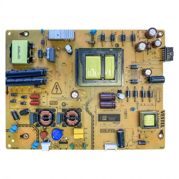 Original Netzteil Vestel 17IPS72 für Telefunken Toshiba JVC LED-TV Board Platine