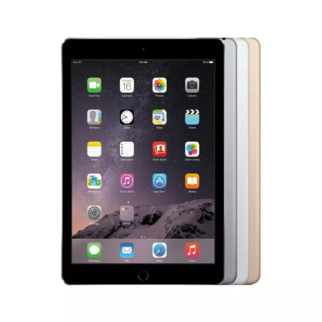 Apple iPad Air 2nd Gen [16/32/64/256GB] Wi-Fi + Cellular Good - AU Seller