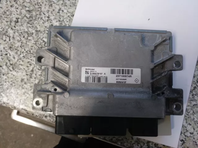 Renault Ecu Ecm Dme Pcm Pcu Msg Engine Control Unit S180078157A 237100974R 