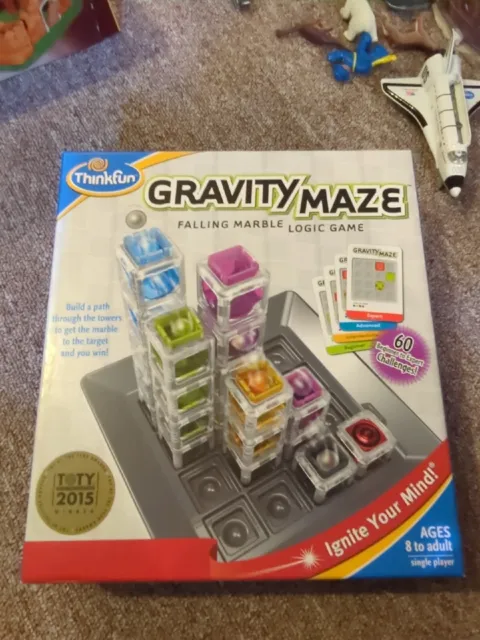 ThinkFun Gravity Maze Marble Run Logic Game STEM Toy for Boys Girls Age 8 ...