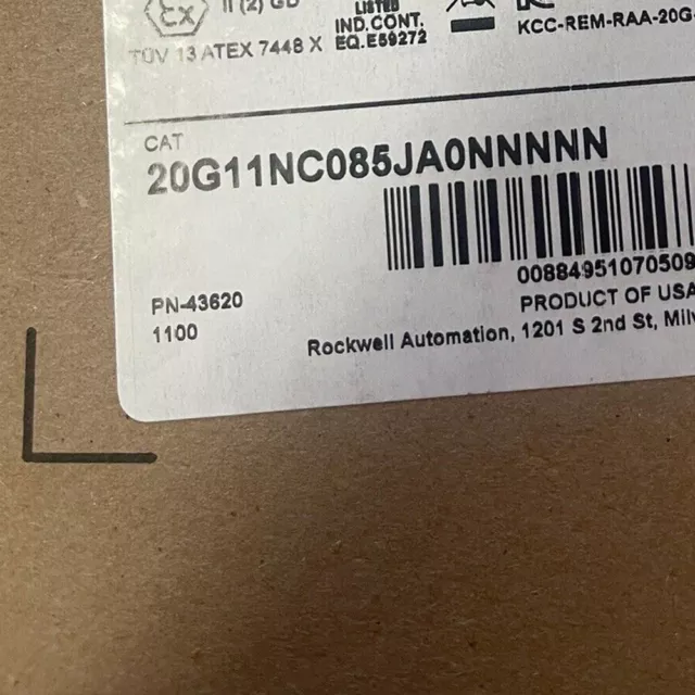 1PC Allen Bradley 20G11NC085JA0NNNNN NEW  FREE SHIP