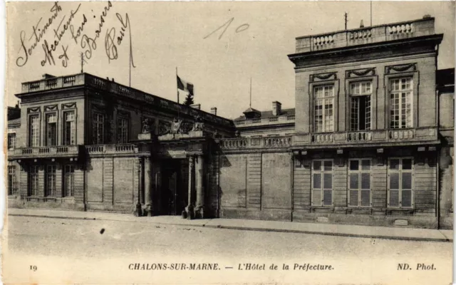 CPA CHALONS-sur-MARNE - L'Hotel de la Prefecture (742064)