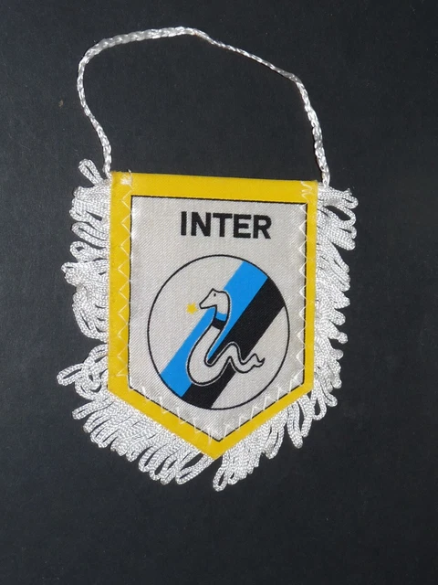 Inter Milan fanion vintage football pennant wimpel Serie A Calcio