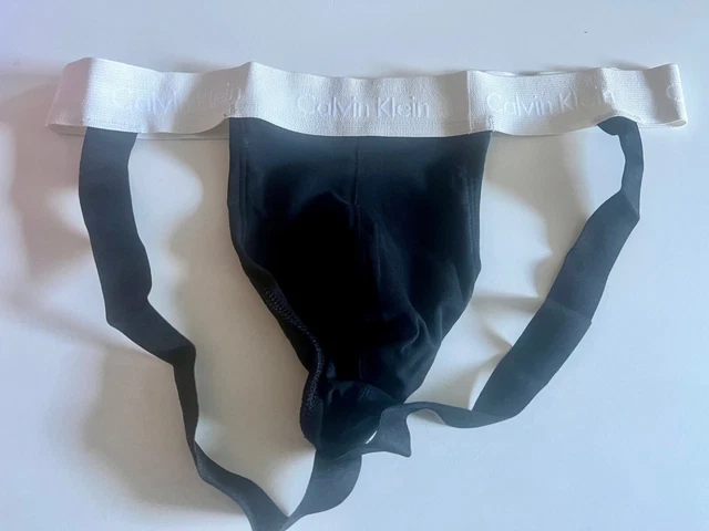 Calvin Klein - Jockstrap - Black/Cream - Size L - New