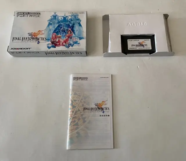Final Fantasy Tactics Advance - Nintendo Gameboy Advance GBA Game - Boxed NTSC-J