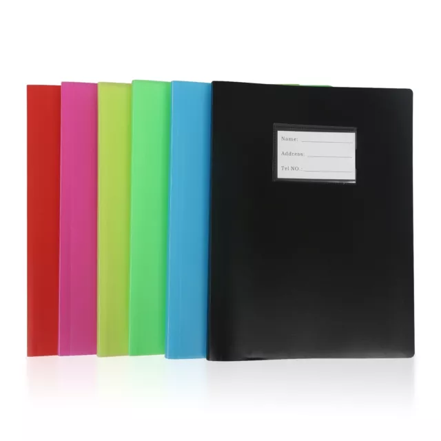 A4 Soft Flexible Pocket Display Folder Book Presentation File Portfolio Document