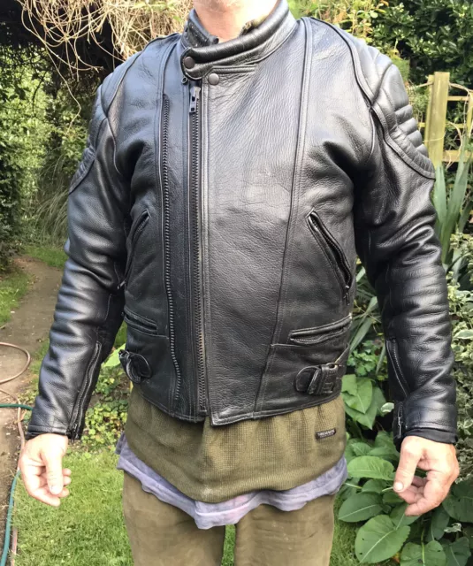 Size 40 deals leather jacket