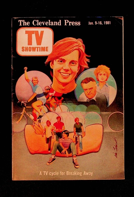 VINTAGE TV SHOWTIME Guide Magazine January 1981 Shaun Cassidy Breaking ...