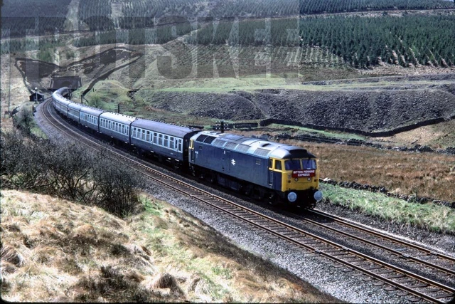 35MM SLIDE BR British Rail Diesel Loco Class 47 47426 Dent Head 1982 ...
