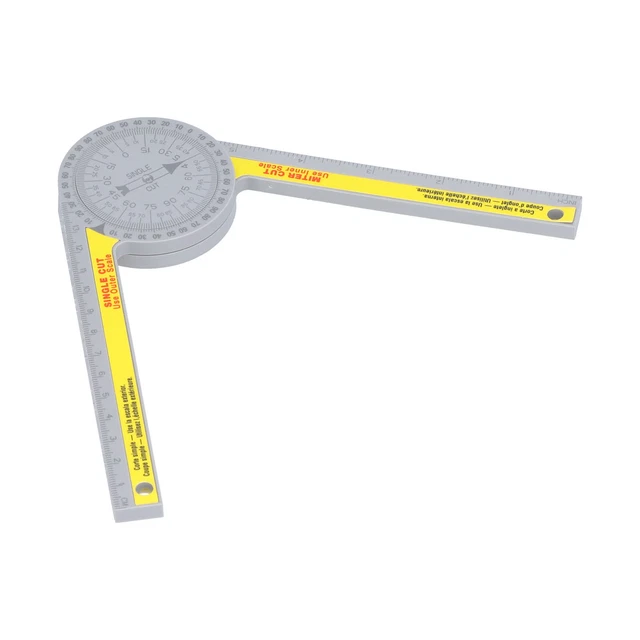 Miter Vide Il Protrattore 360 Rotabile 2 Scale Di Angolo Finitore Per Carpentier