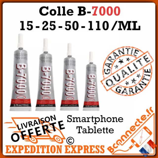 COLLE B7000 VITRE LCD CHASSIS ETANCHEITE ANTI-VIBRATION 15 ml