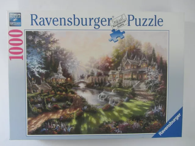 Ravensburger Germany 1000 Pc Morning Glory Jigsaw Puzzle No. 159444 27 X 20