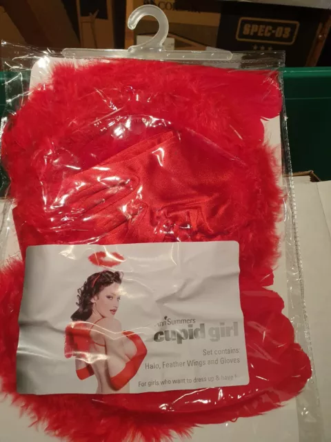 Ann Summers Halo angel wins and halo set. Red. One Size. Still sealed. New.