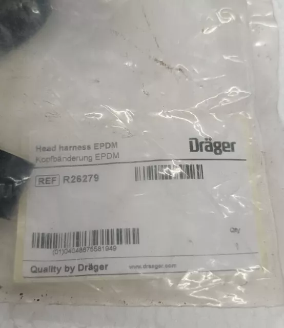 Draeger masque scba sangle arrière R26279 neuf pièce de rechange livraison... 2