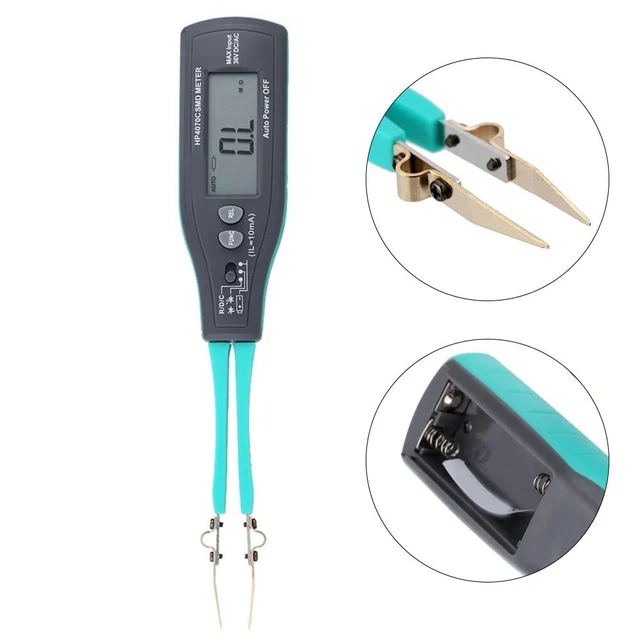 HP-4070C Clamp Multimeter Smart Test Clip Meter Mini SMD Continuity Test Probe