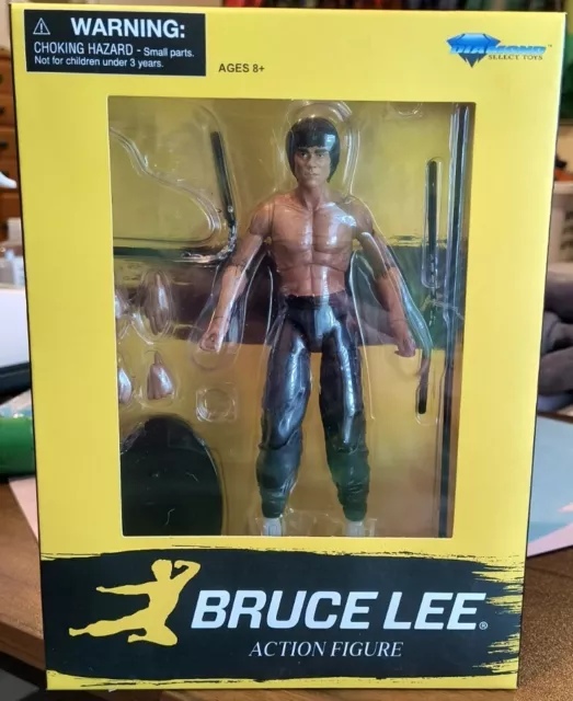 Diamond Select Bruce Lee 7" 80th Anniversary Walgreens Exclusive Action Figure