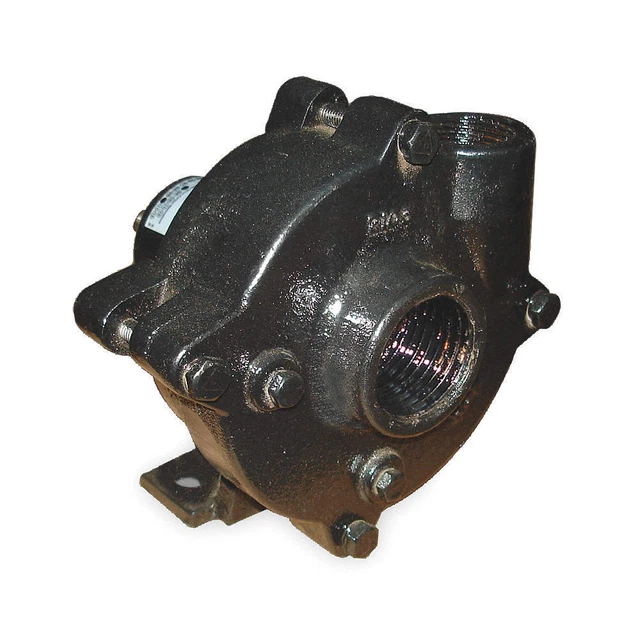 DAYTON 2ZWX5 Pedestal Pump, Cast Iron,HP Req. 3/4