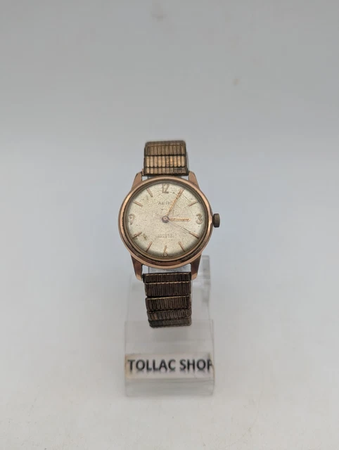 Montre Junghans Mécanique 17 Rubis - Boîtier Plaqué Or, Occasion