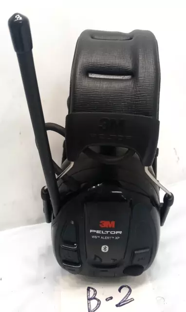 3M MRX21A2WS6-NA Peltor WS Alert XP Black Headband Same As Pictures