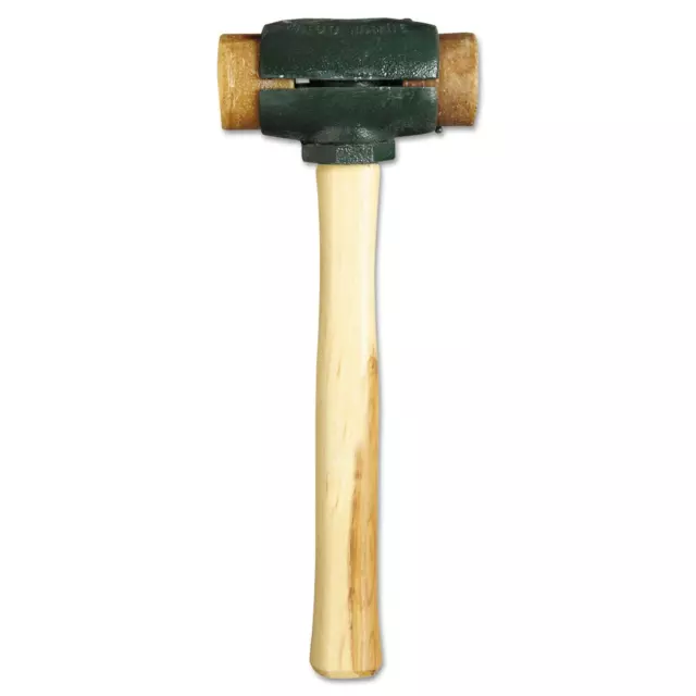 Garland Mfg 31003 Split Head Hammers, 1 1/4" Diameter, 14" Handle, Rawhide