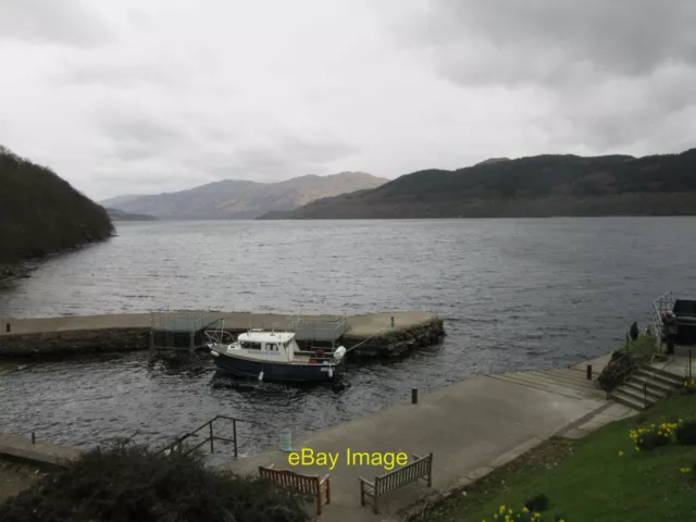 Photo 12x8 Inversnaid pier, Loch Lomond Inveruglas  c2016