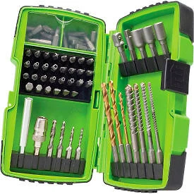 DDKIT-1-68 68 Piece Drill Driver Bit Kit  INC DDKIT-1-68 783310263135 Green