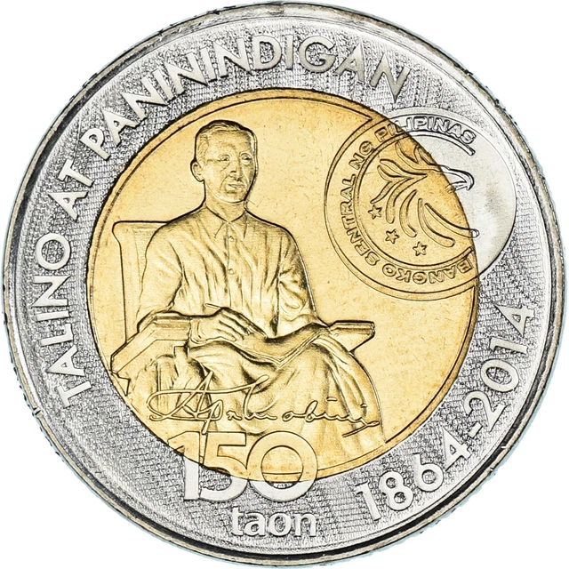 [#1149116] Coin, Philippines, 10 Piso, 2014, MS, Bi-Metal, lic