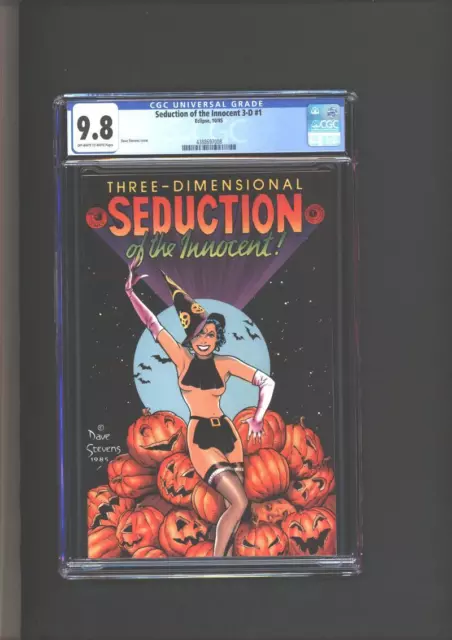 Seduction Of The Innocent 3-D #1 CGC 9.8 Dave Stevens Halloween Cover 1985