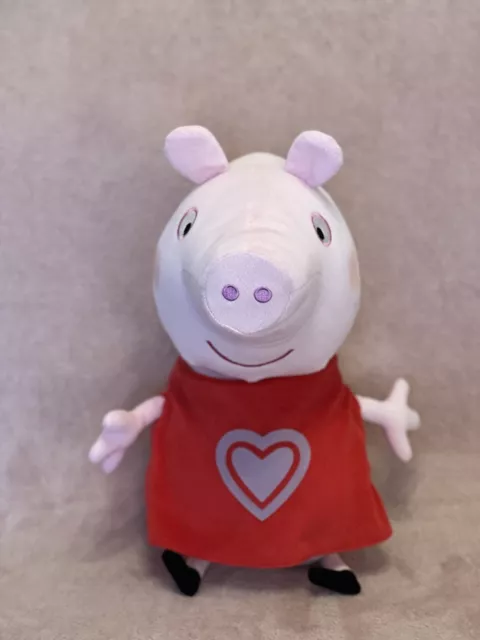 Peppa Pig Liebe Herz Plüschtier Stofftier Geschenk Baby Kleinkind Mädchen Jungen 15""