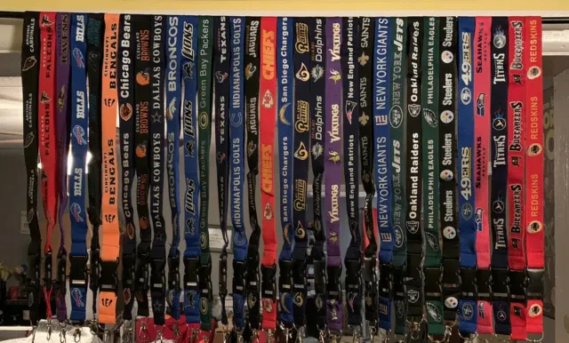 NFL lanyard every team you pick one. Discount On Multiple Just Add To Cart.