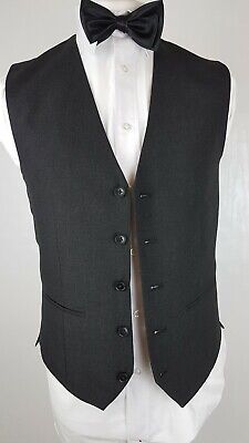 Men’s grey waistcoat 38R business wedding casual NEXT  VGC Worn once £35