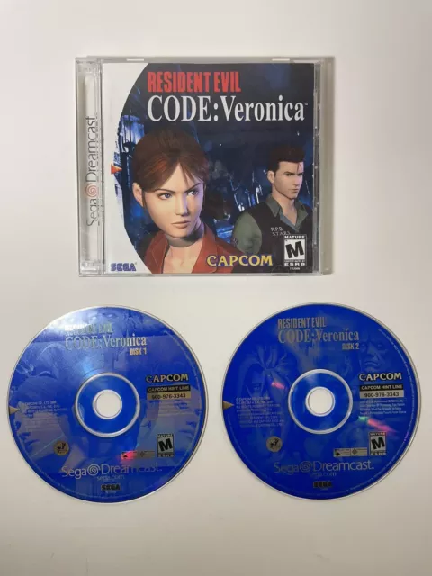 Jogo Resident Evil Code: Veronica - DreamCast (Europeu) - MeuGameUsado