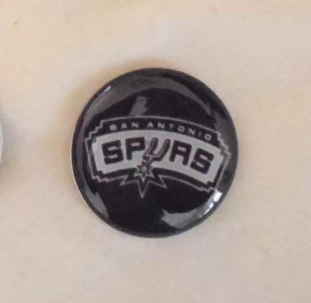 2 ONLY SAN ANTONIO SPURS  GOLF BALL MARKERS - A QUALITY  product