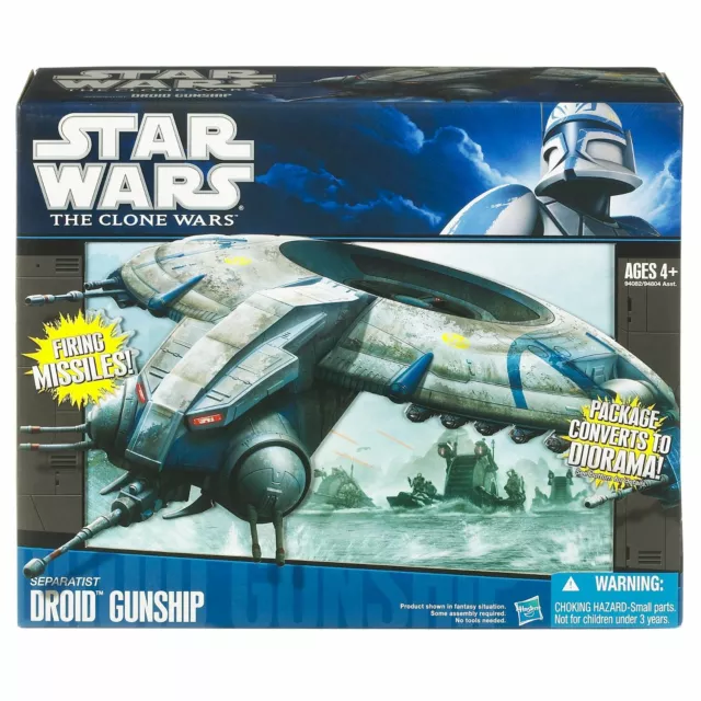 Star Wars Clone Wars Separatist Droid Gunship 2010 BNISB