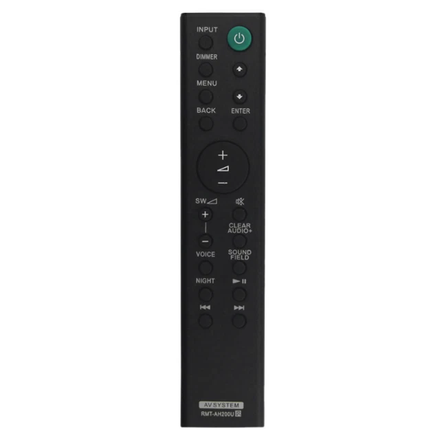 Télécommande - ZERODIS - Sony Sound Bar - Compatible HT-CT390, HT-RT3