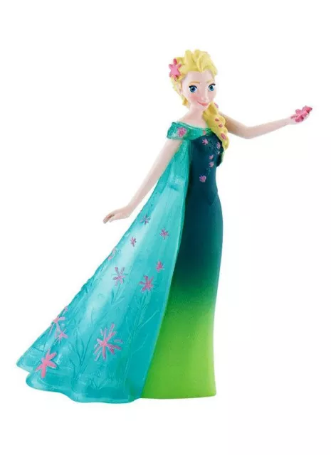 Disney Bullyland Bully Frozen Fever Elsa Personaggio In Gomma 12958