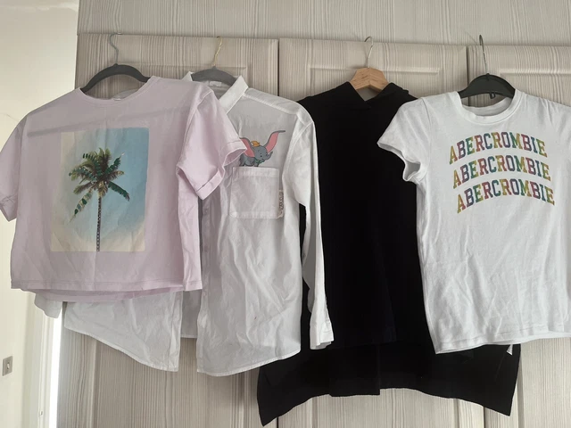 Girls Bundle Age 10-11 Zara Abercrombie Tops