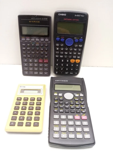 Calculatrice Casio LC-402 – Vintage – Format Poche – Occasion