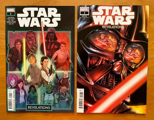 STAR WARS: REVELATIONS 1 Main + Hitch Variant Marvel Comics NM-