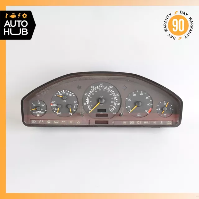 1996 Mercedes R129 SL320 Instrument Cluster Speedometer 1295409748 OEM 126k