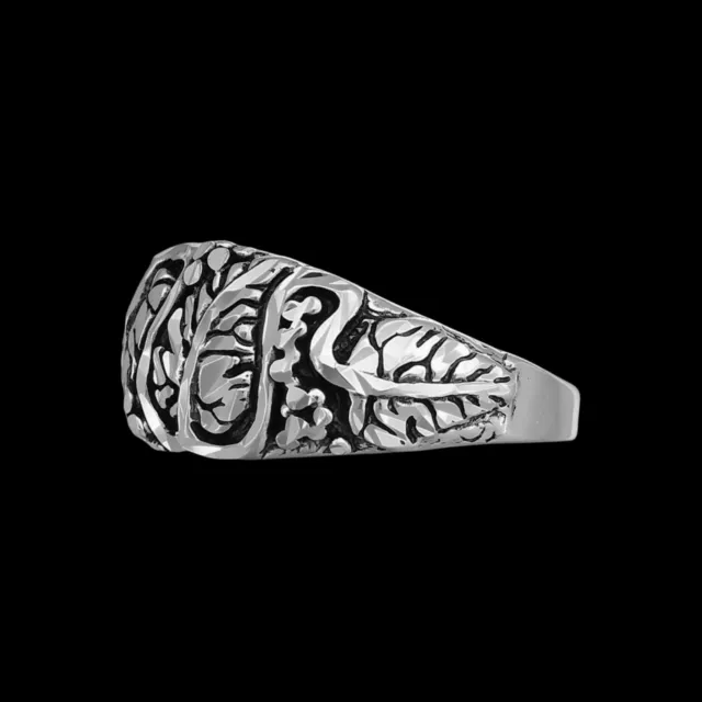 925 Sterling Silver Grapevine Wine Lover Ring • Vineyard • Grapes • Leaf Design 3